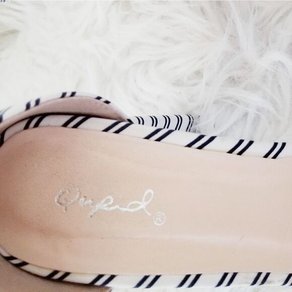 Quipid striped open toe heels - Picture 7 of 8